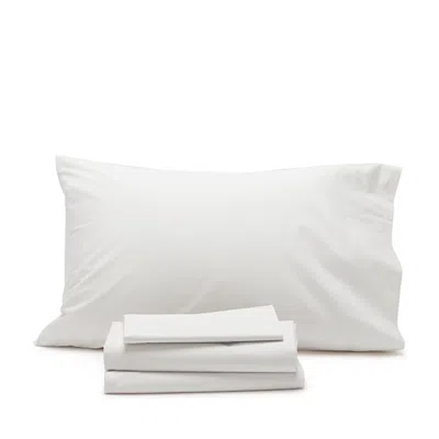 Coyuchi Organic Cotton Percale Standard Pillowcase, Pair In White