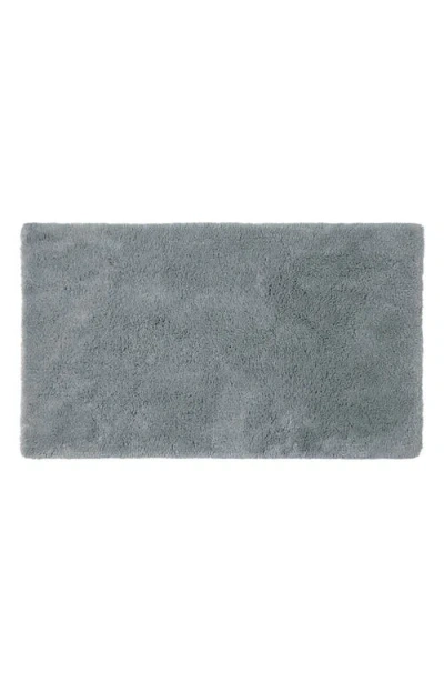 Coyuchi Organic Cotton Shag Bath Mat In Gray