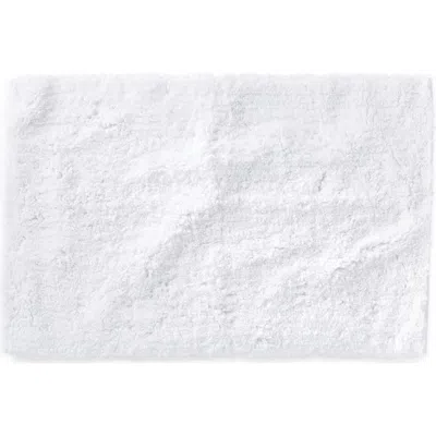 Coyuchi Organic Cotton Shag Bath Mat In White