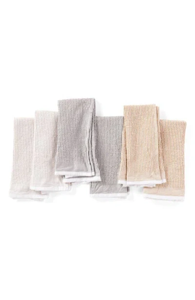 Coyuchi Organic Cotton Waffle Kitchen Towel In Multi