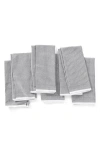 Coyuchi Organic Cotton Waffle Kitchen Towel In Shadow