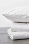 Coyuchi Set Of 2 Organic Crinkled Percale Pillowcases
