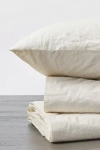 Coyuchi Organic Crinkled Percale Pillowcase Set Of 2 In White