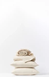 Coyuchi Organic Crinkled Percale Sheet Set In Neutral