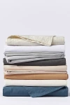 Coyuchi Organic Crinkled Percale Sheet Set In Multi