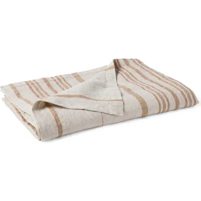 Coyuchi Organic Linen Throw Blanket In Multi