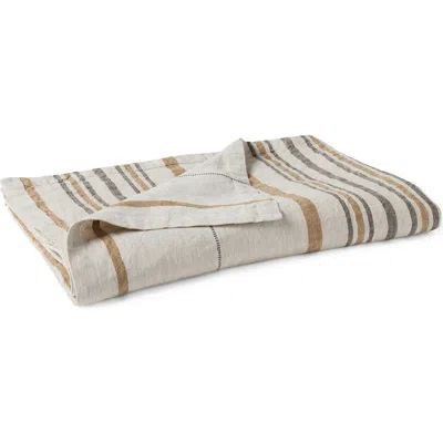 Coyuchi Organic Linen Throw Blanket In Neutral