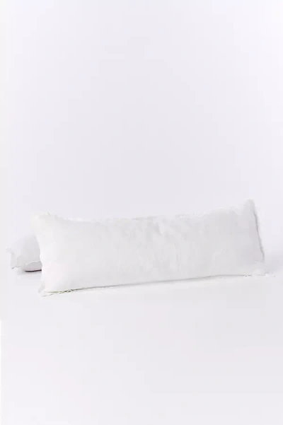 Coyuchi Organic Relaxed Linen Decorative Pillow Cover In White