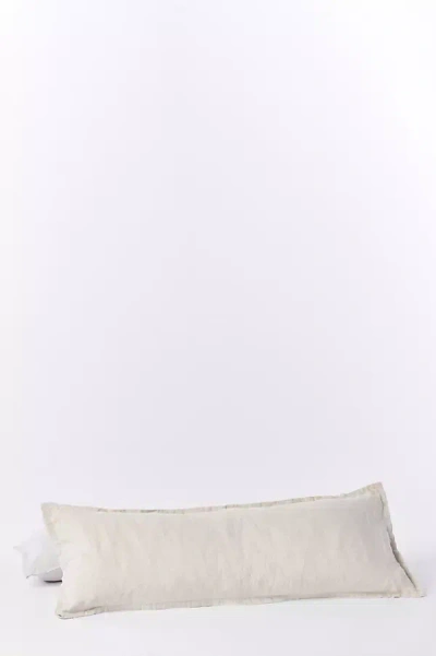 Coyuchi Organic Relaxed Linen Pillow Cover In White