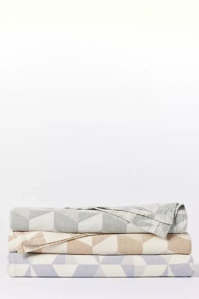 Coyuchi Pismo Organic Blanket In Brown