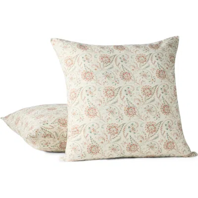 Coyuchi Ponderosa Print Throw Pillow Cover In Multi