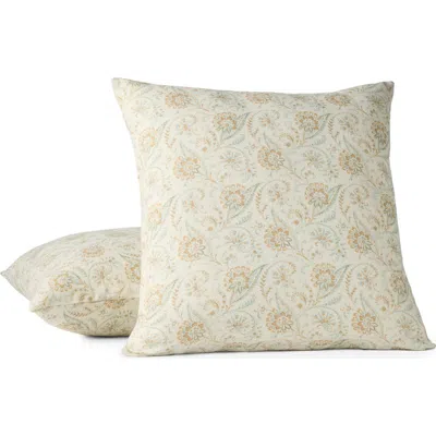 Coyuchi Ponderosa Print Throw Pillow Cover In Multi
