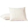 Coyuchi Precita Organic Cotton Pillow Cover In Neutral