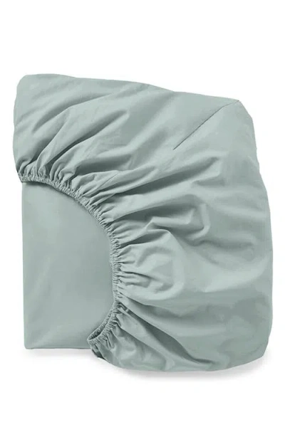 Coyuchi Refined Organic Cotton Percale Fitted Sheet In Multi