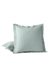 Coyuchi Refined Organic Cotton Percale Sham In Multi