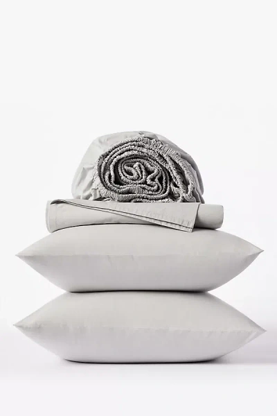 Coyuchi Refined Organic Percale Sheet Set