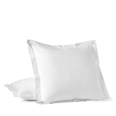 Coyuchi Refined Percale Euro Sham In White
