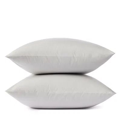 Coyuchi Refined Percale Standard Pillowcase, Pair In Gold