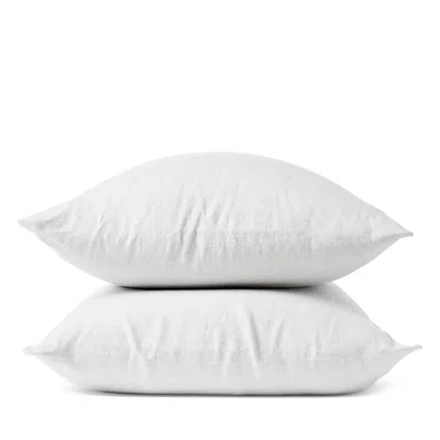 Coyuchi Relaxed Linen King Pillowcases, Set Of 2 In White