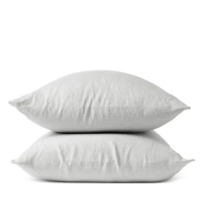 Coyuchi Relaxed Linen Standard Sham In White