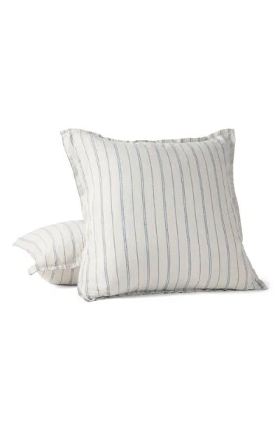 Coyuchi Relaxed Organic Linen Decorative Pillow Cover In Animal Print