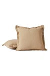 Coyuchi Relaxed Organic Linen Euro Sham In Doe