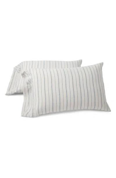 Coyuchi Relaxed Organic Linen Set Of 2 Pillowcases In Neutral
