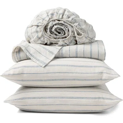 Coyuchi Relaxed Organic Linen Sheet Set In Neutral