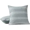 Coyuchi Sea Ridge Accent Pillow Cover In Green