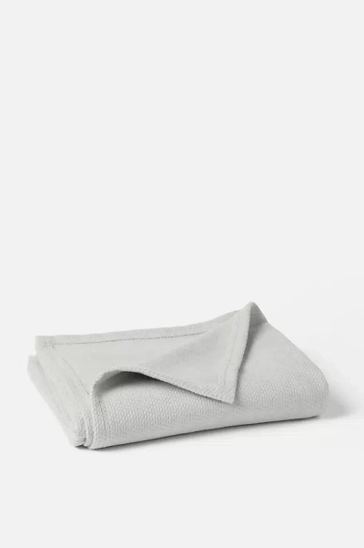 Coyuchi Sequoia Washable Organic Cotton & Wool Blanket In Gray