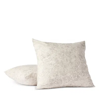 Coyuchi Solana Print Euro Sham In Brown