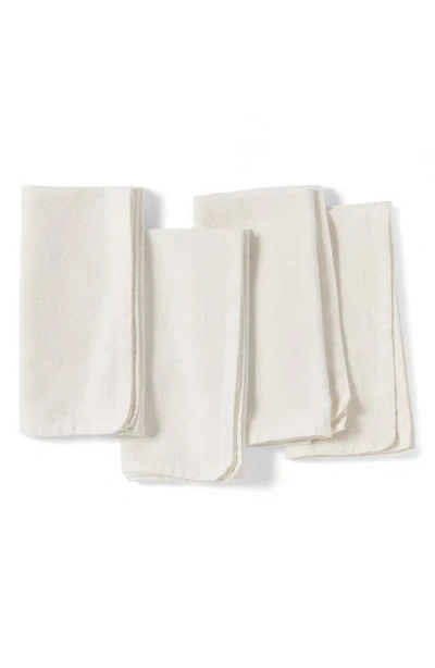 Coyuchi Sonoma Set Of 4 Textured Organic Cotton Napkins