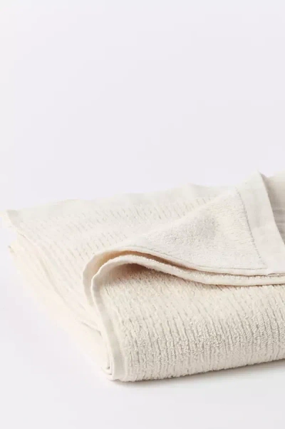 Coyuchi Temescal Organic Ribbed Bath Towel In Neutral