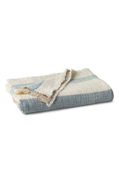 Coyuchi Topanga Organic Cotton Matelassé Throw In Multi