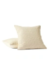 Coyuchi Toro Canyon Organic Cotton Accent Pillow In Undyed/pine