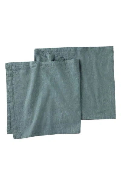 Coyuchi Toro Canyon Organic Cotton Runner In Blue