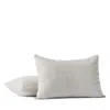 Coyuchi Toro Canyon Standard Sham In Sterling