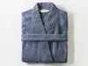 Coyuchi Unisex Air Weight Organic Robe In Multi