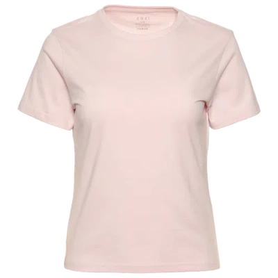 Cozi Womens  Baby T-shirt In Pink