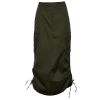 Cozi Womens  Farah Cargo Skirt In Forest Green