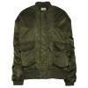 Cozi Womens  Jasmine Bomber Jacket In Green