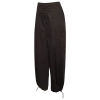 Cozi Womens  Minimal Parachute Pants In Black
