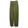 Cozi Womens  Minimal Parachute Pants In Olivine