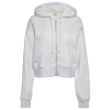 Cozi Womens  Pherin French Terry Full-zip Jacket In Gray