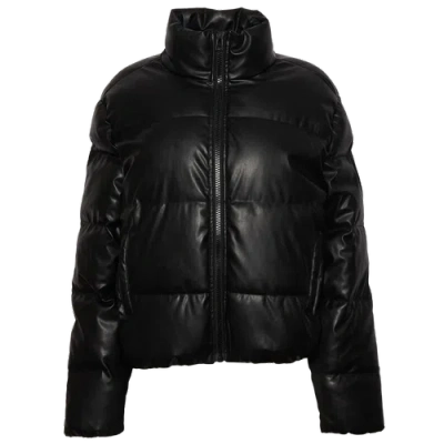 Cozi Womens  Puffer Jacket In Black