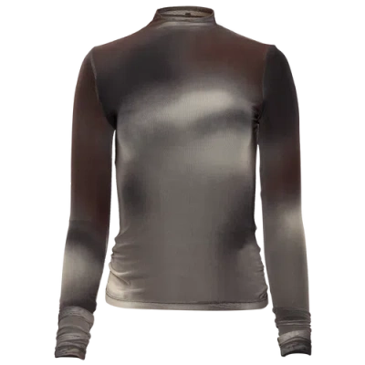 Cozi Womens  Susie Mesh Top In Black