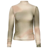 Cozi Womens  Susie Mesh Top In Tan