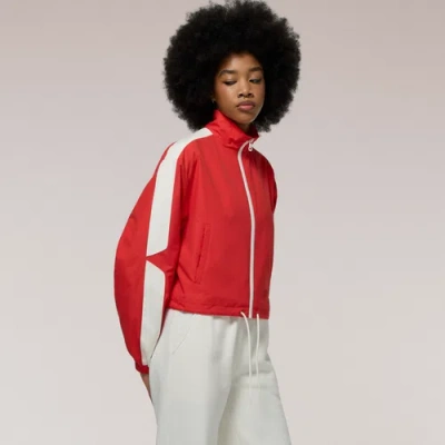 Cozi Womens  Wind Jacket In Red