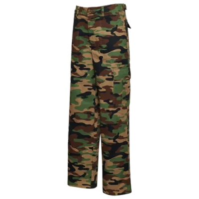 Cozi Womens  Woven Cargo Pants In Green