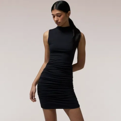 Cozi Womens  Yuli Mock Mini Dress In Black
